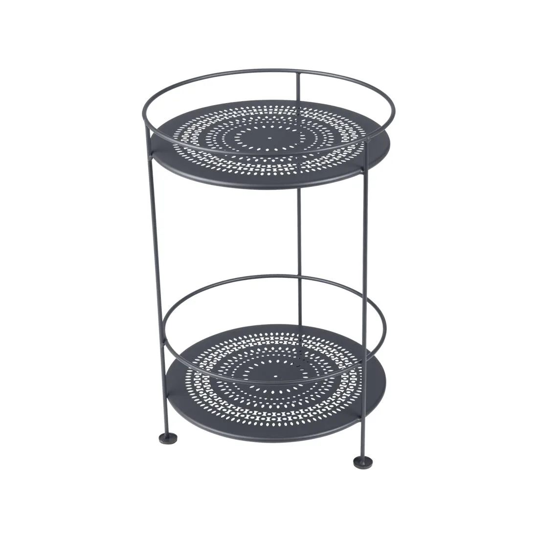 Fermob GUINGUETTE GUERIDON DOUBLE PLATEAU PERFORE